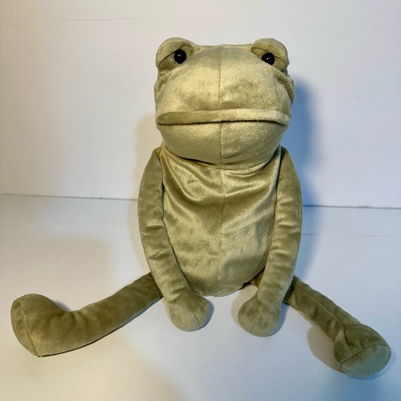 Jellycat Heritage 25th Anniversary Ferguson Frog 13" Plush Stuffed NWT 🐸✨🐸 - Picture 2 of 5